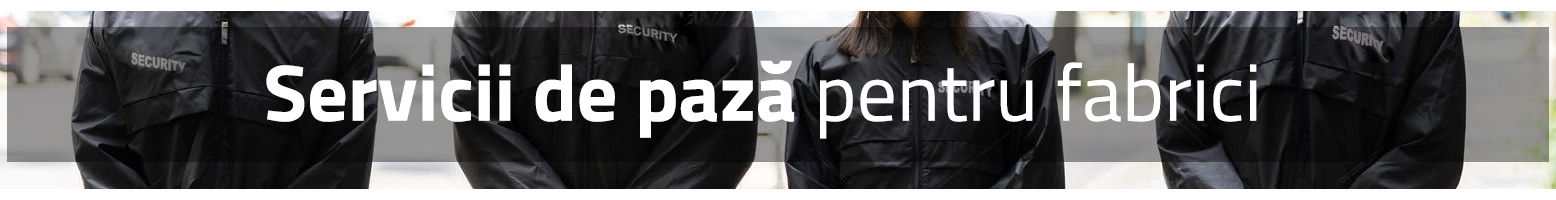 Securitatea la cote maxime: Descopera acum servicii de paza pentru fabrici Elnet Security